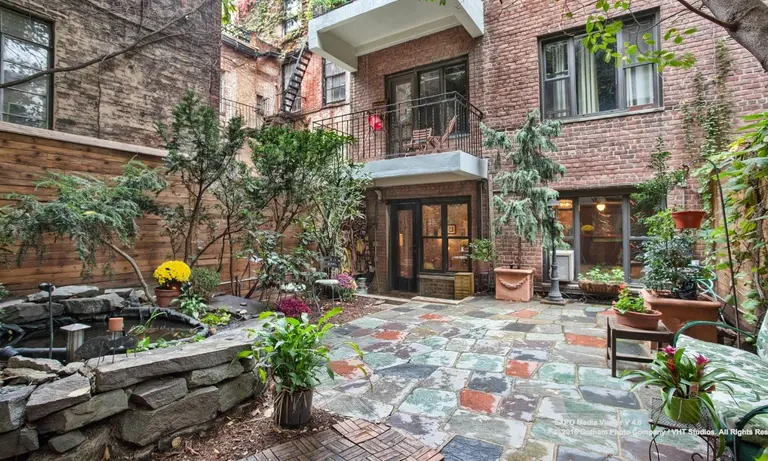 $1.56M Soho apartment boasts an envy-inducing backyard