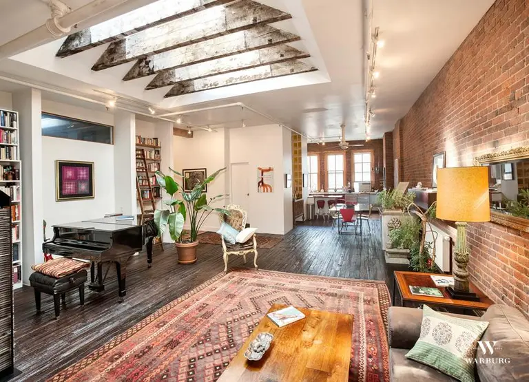 For $10K this perfect Soho loft comes with everything you need plus a few scary surprises