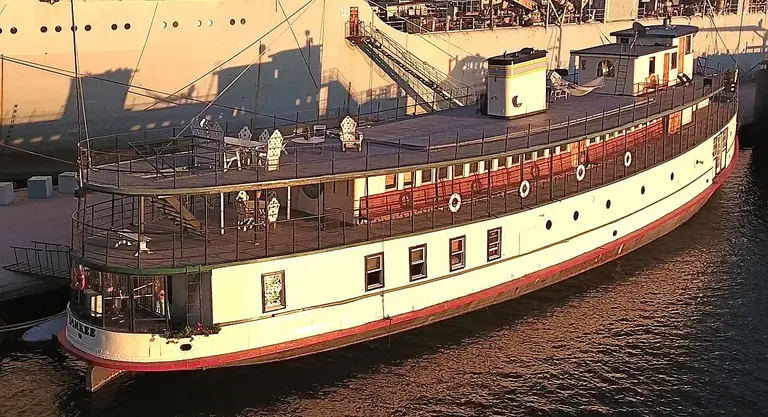 The oldest existing Ellis Island ferry could be your quirky home for $1.25M