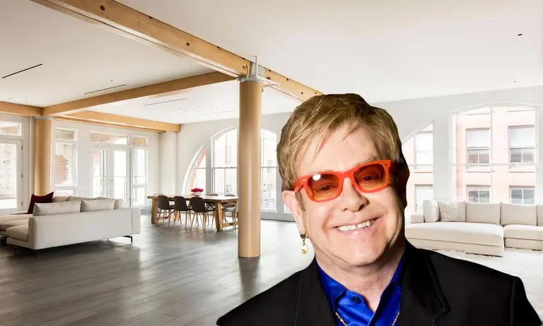 Elton John’s former Soho loft, complete with hidden cat tunnel, gets a price chop to $16M