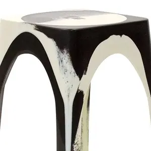 Maor Aharon, "Matter of motion" stools, Centrifugal forces, colorful resins, Israeli design