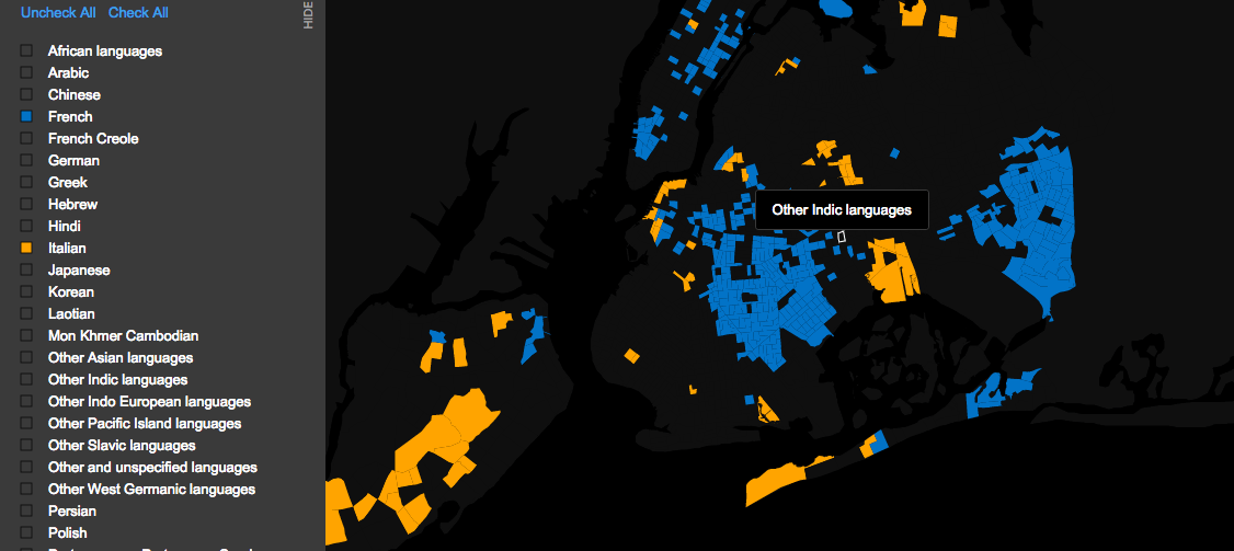 MAP: What Languages New Yorkers Speak At Home, By Neighborhood | 6sqft