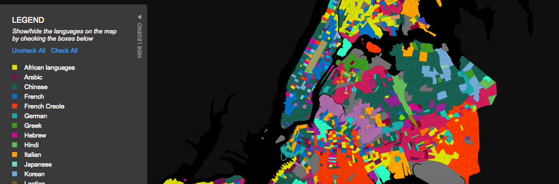 MAP: What Languages New Yorkers Speak At Home, By Neighborhood | 6sqft