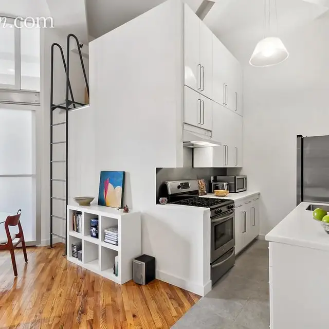 Bleecker Street co-op with a custom wall unit and built-in bar asks ...