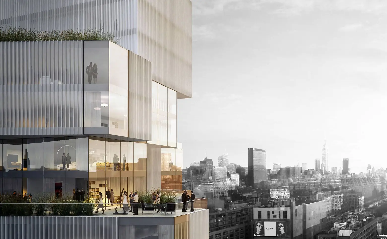 Studio Seilern designs boxy, mixed-use tower for West Chelsea’s ‘starchitects row’