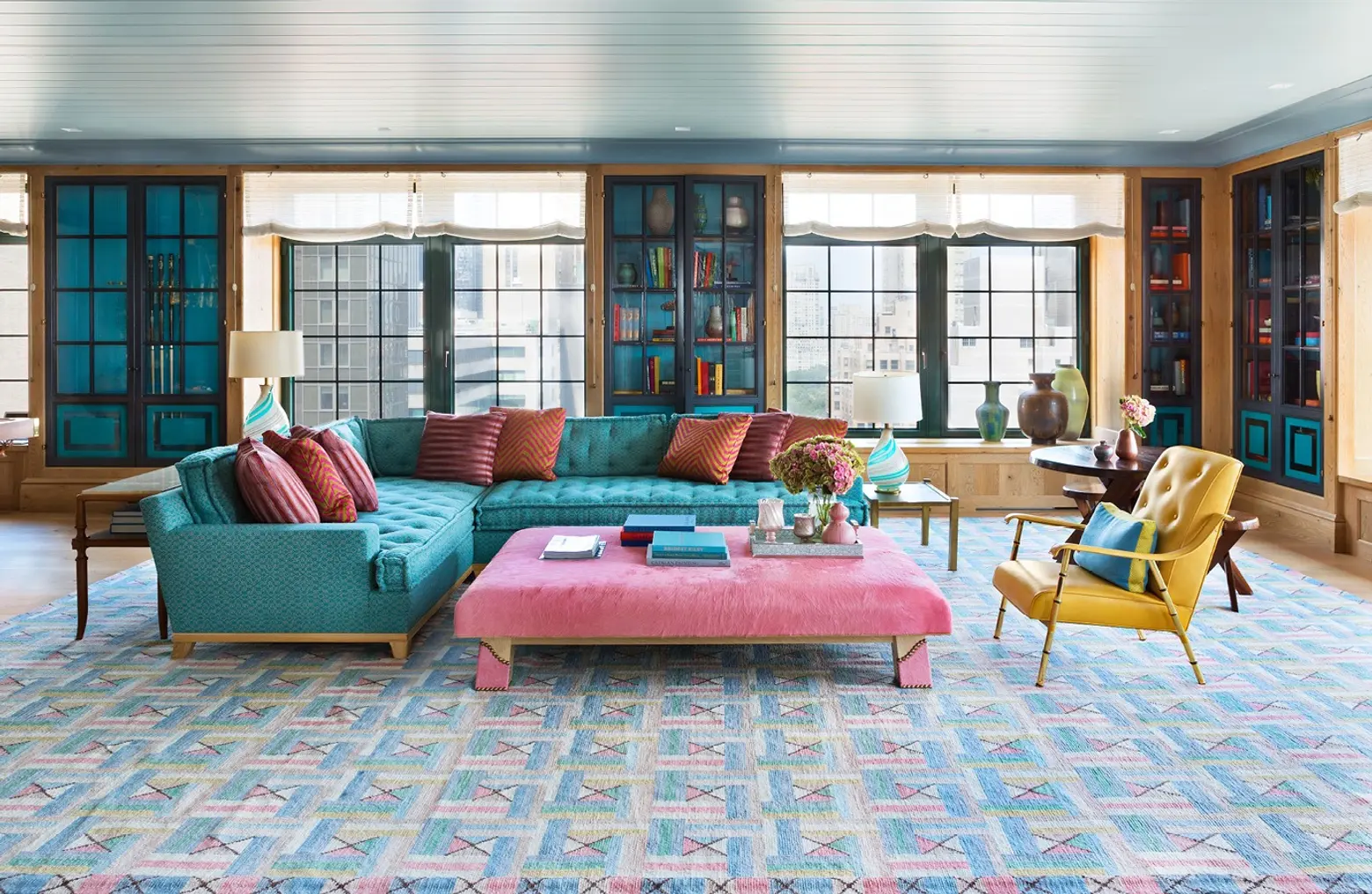 Steven Gambrel turned a Park Avenue apartment into a sophisticated playground for pastel colors