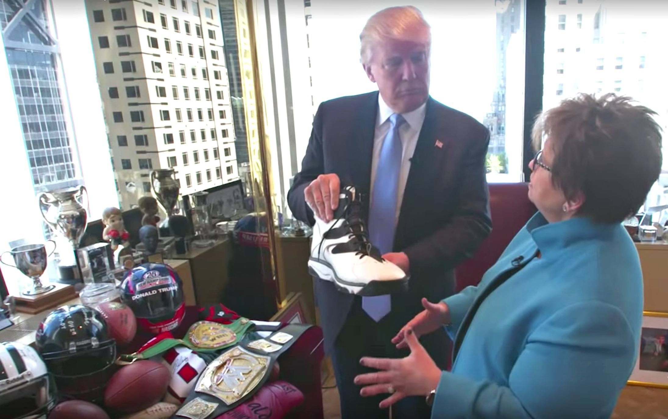 VIDEO: Go inside Donald Trump's personal office in Trump Tower | 6sqft