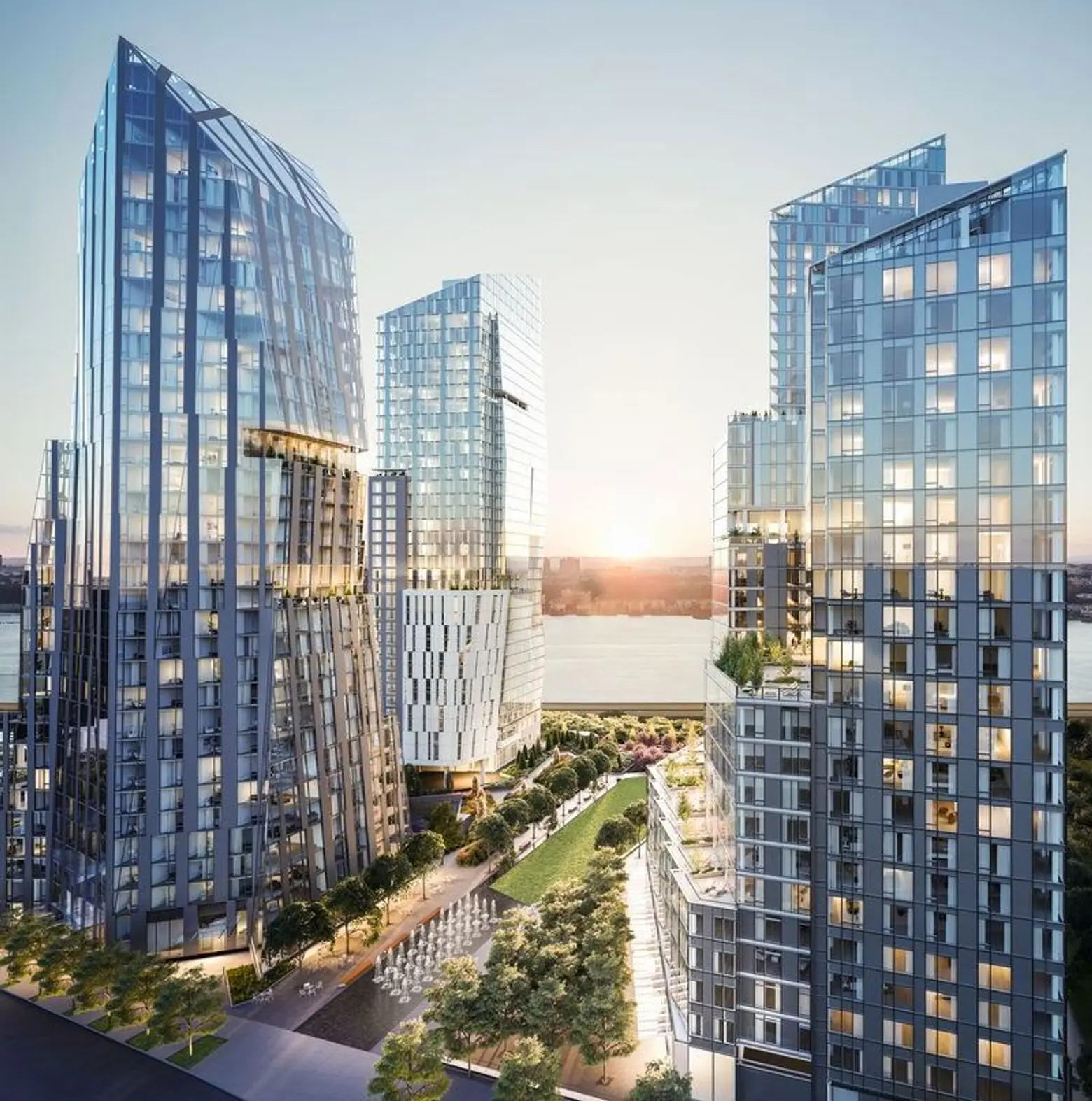 Richard Meier, Rafael Viñoly, and KPF release designs for Upper West Side waterfront development