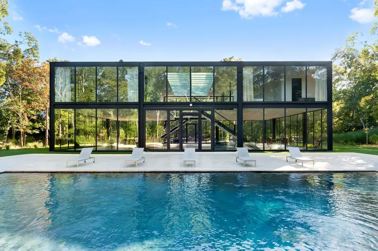 Own a glass-box Hamptons home designed by One World Trade Center’s structural engineer