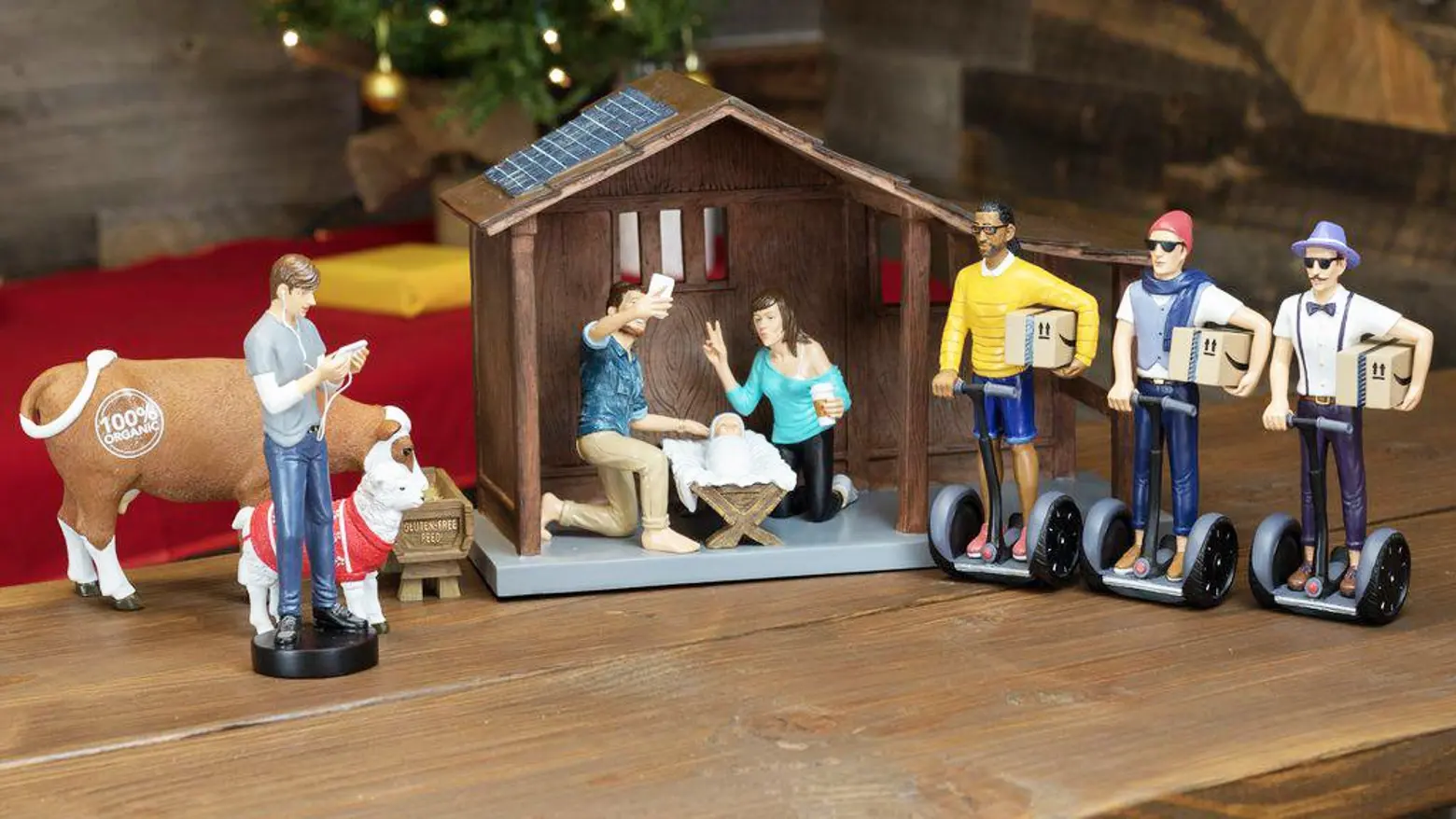 Hipster nativity scene is hilarious, sacrilegious and can be yours for $129.99