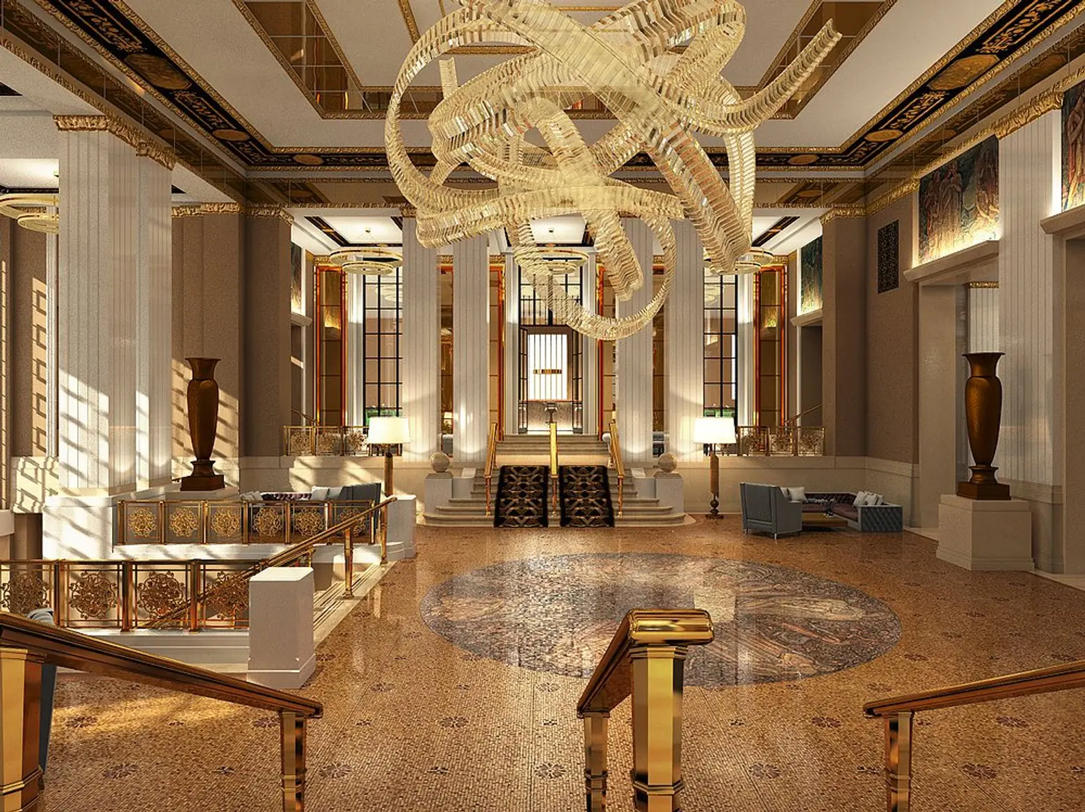 Designers at ArX Solutions offer their own take on a Waldorf Astoria interior renovation
