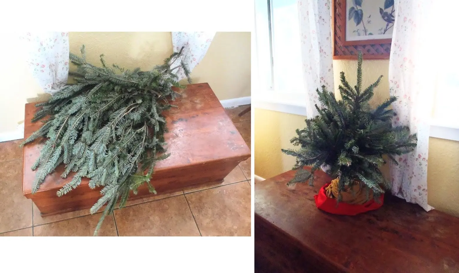 diy homemade christmas tree