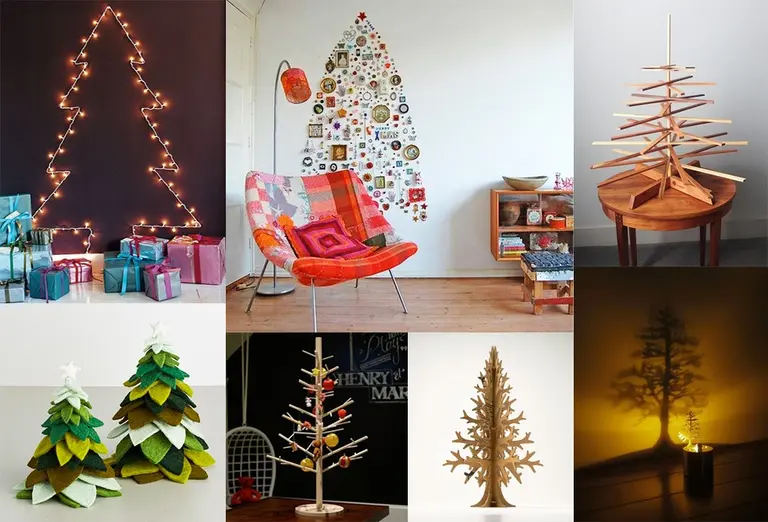 10 eco-friendly Christmas tree alternatives for small spaces and apartments