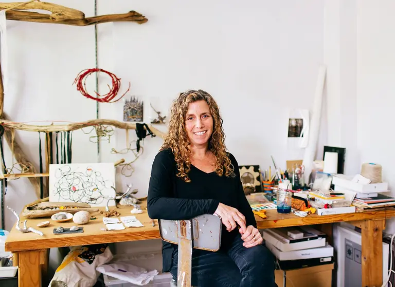 My 2,200sqft: Rug designer Amy Helfand shows us around her organic live/work home in Red Hook