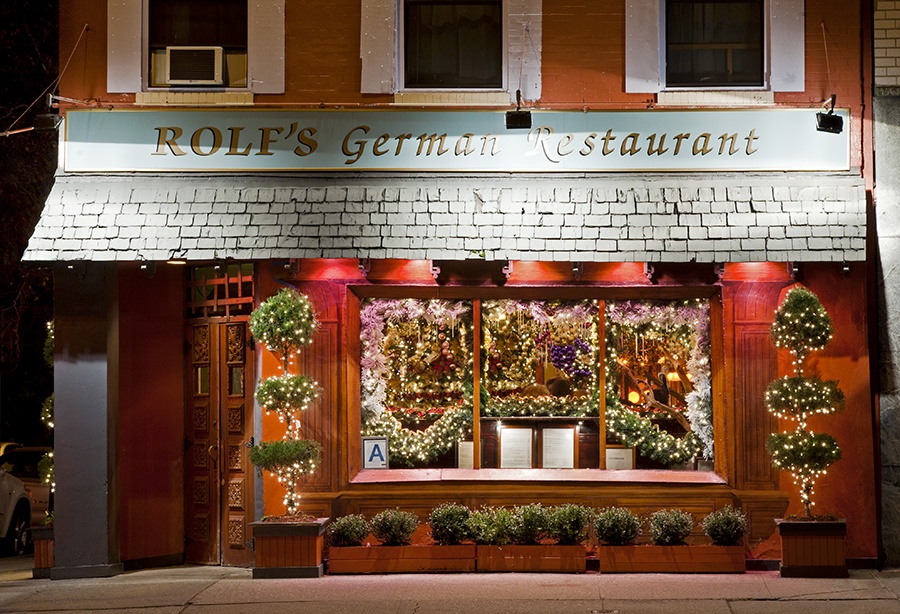 Rolf's German Restaurant offers