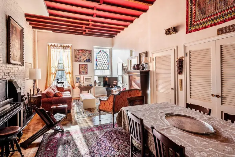 Rent an eclectic, fully furnished East Village loft overlooking Tompkins Square for $6,500/month