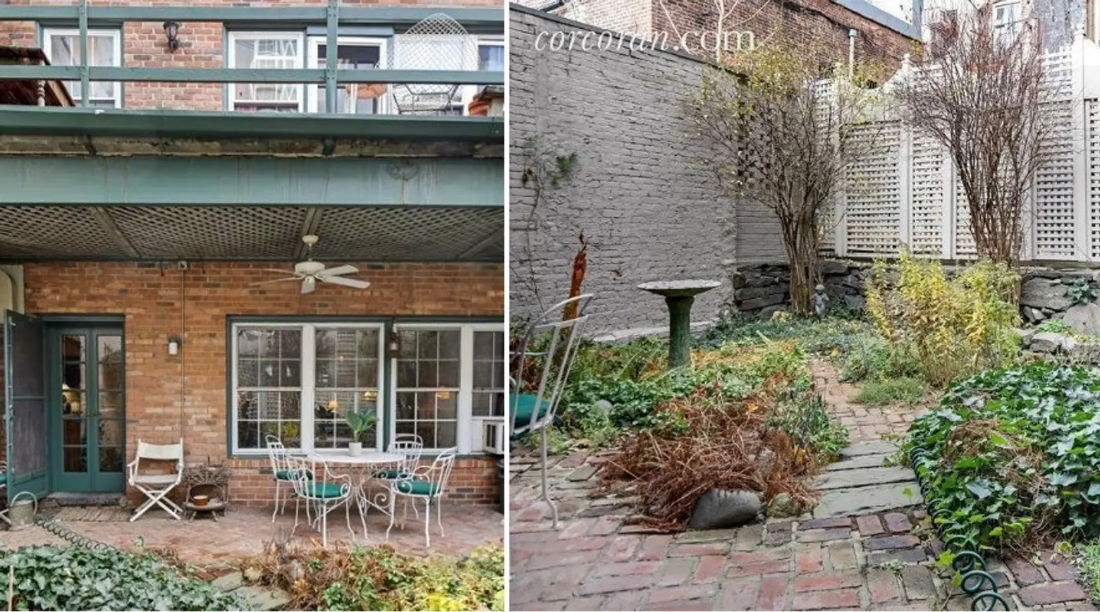 173 Pacific Street, Cool Listings, carriage house, townhouse, garden, outdoor space, cobble hill, historic homes, zebras