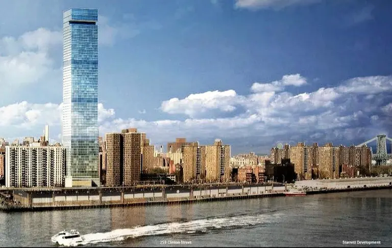 Renderings revealed for 724-foot Lower East Side tower, final piece of controversial site
