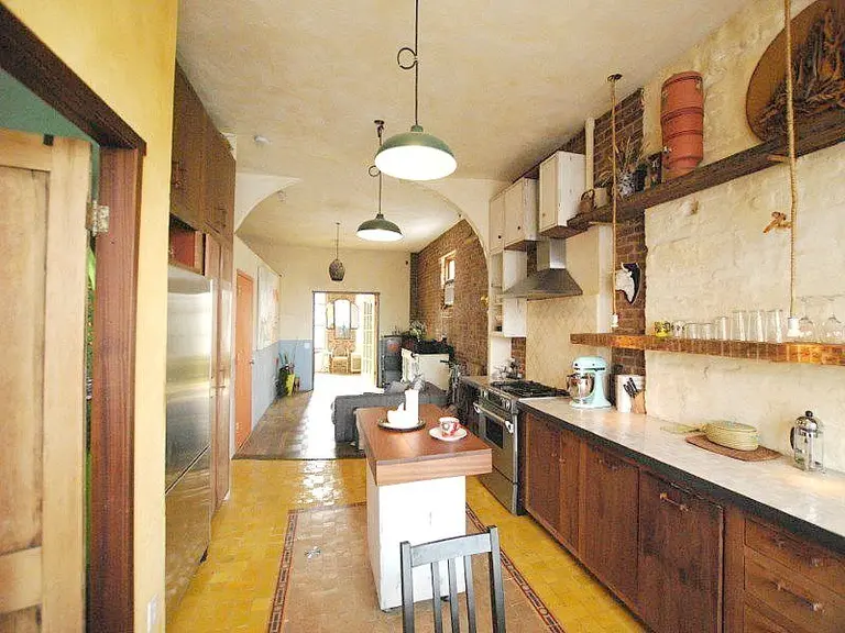 Moroccan villa meets artsy loft, times two, for rent in Greenpoint