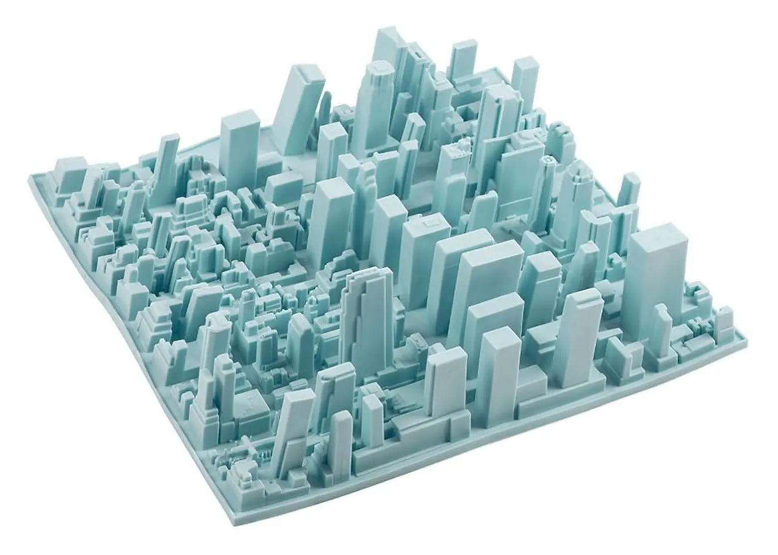 Skyline dish rack, Inception dish rack, Luca Nichetto, 3D model of Manhattan