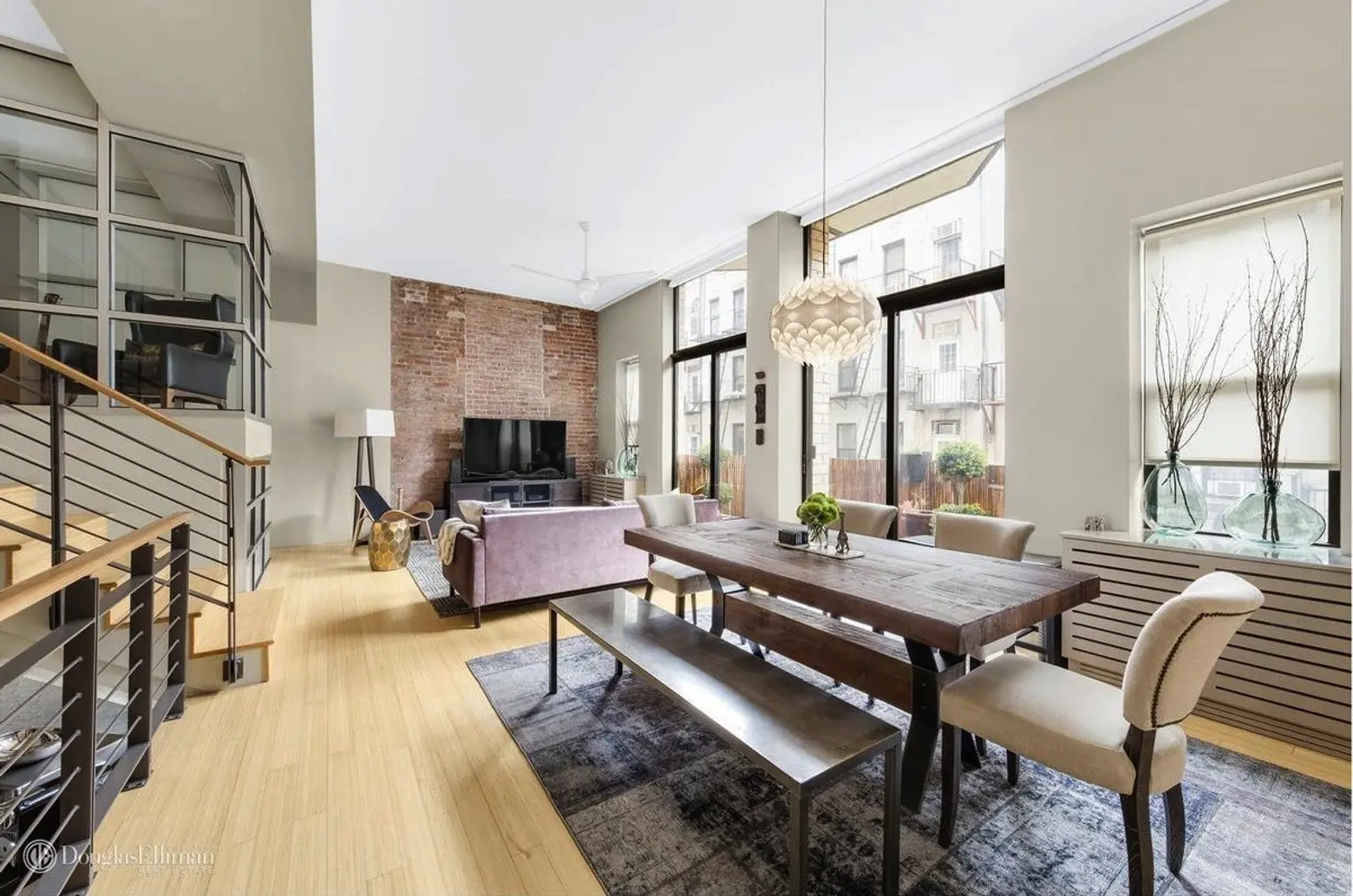 Chic Gramercy loft stretching over two floors hits the market for $1.75M