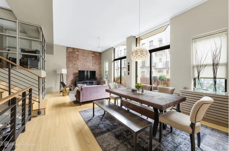 Chic Gramercy loft stretching over two floors hits the market for $1.75M