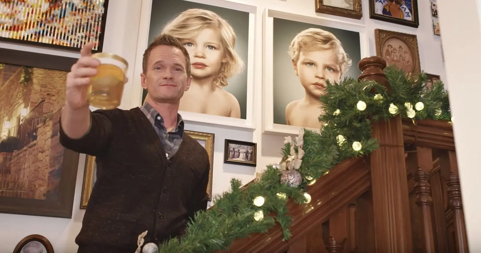 VIDEO: Neil Patrick Harris gives a holiday tour of his Harlem brownstone