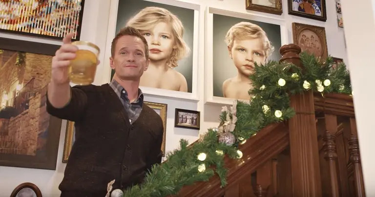 VIDEO: Neil Patrick Harris gives a holiday tour of his Harlem brownstone