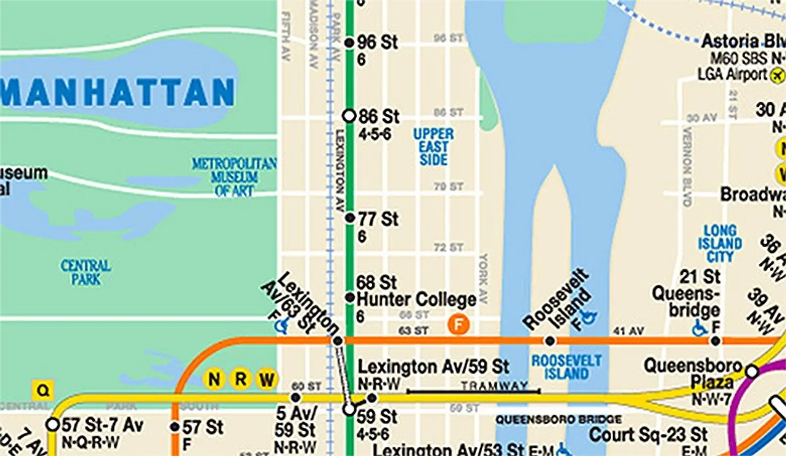 New York City Map (Boroughs, Central Park, Food, Subways, & More)