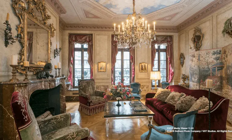 Go for baroque in this $18M Upper East Side townhouse with a three-tiered garden, two kitchens and gym