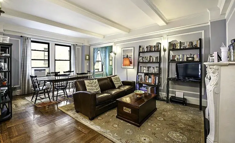 UWS one bedroom asking $3,950/month is loaded with prewar charm