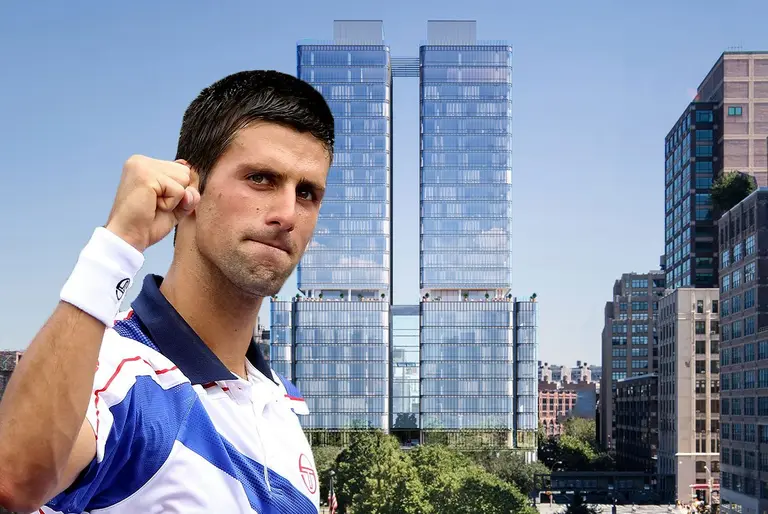 Tennis great Novak Djokovic buys two units in Renzo Piano’s 565 Broome SoHo