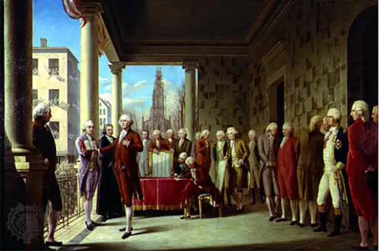 The first presidential inauguration was held in New York City in 1789
