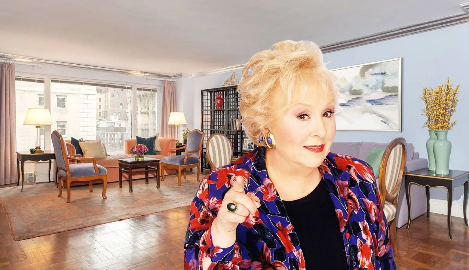 Central Park South co-op of the late Doris Roberts lists for $3.3M