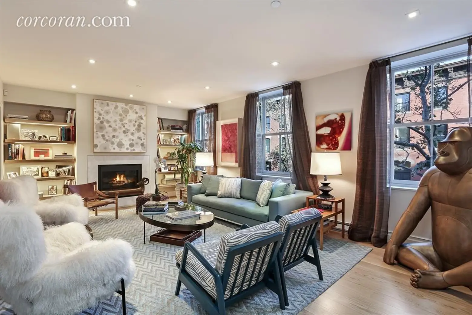 124 Congress Street, cobble hill townhouses, cobble hill, townhouses, cool listings