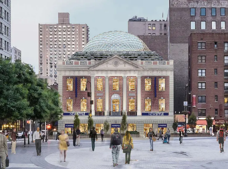 See dazzling new renderings of Union Square’s Tammany Hall overhaul