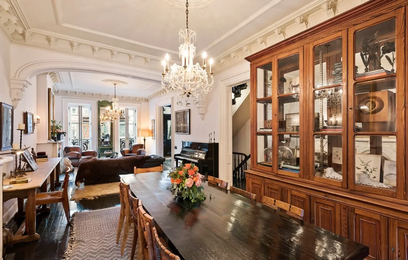 178 Garfield Place, Vince Clarke, Jenna Lyons, Tracy Martin, Morbid Anatomy Museum, Roman and Williams, townhouse, Park Slope, brownstone, outdoor space, interiors