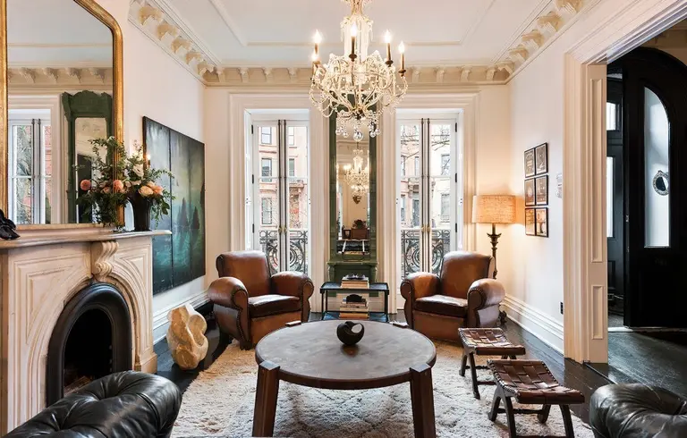 Vince Clarke’s gorgeous Park Slope townhouse asks $6M after Roman and Williams haute-goth makeover