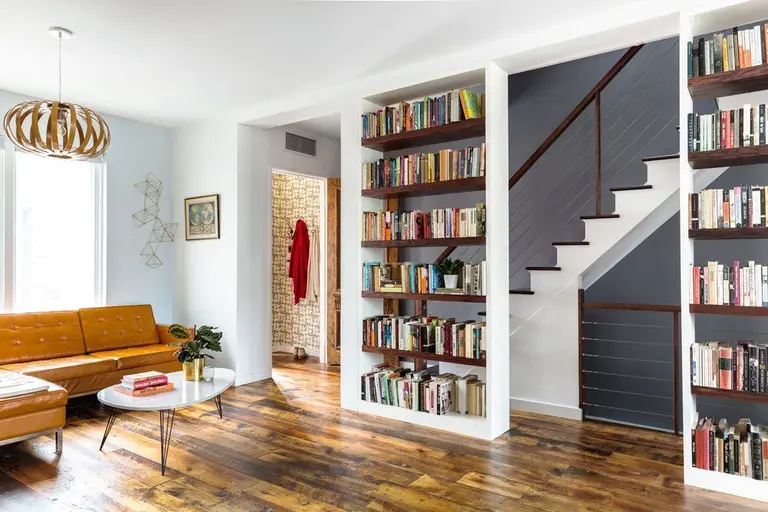 This Windsor Terrace townhouse reno by Barker Freeman was inspired by the owner’s love of books