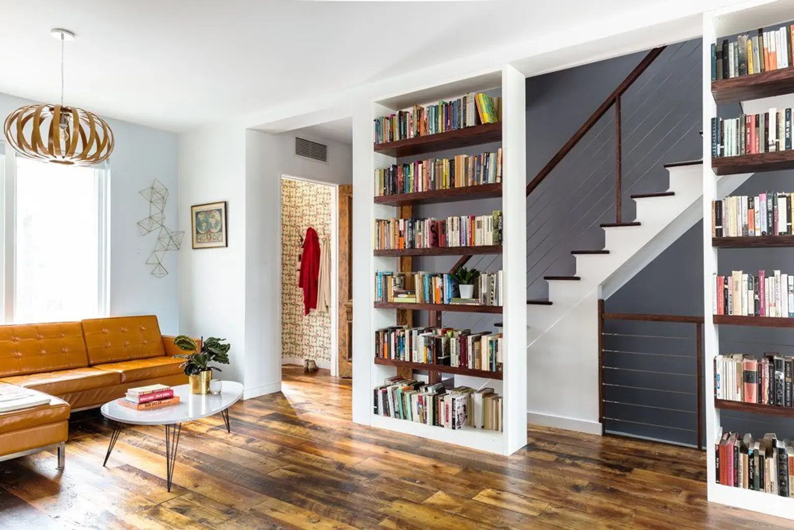 This Windsor Terrace townhouse reno by Barker Freeman was inspired by the owner’s love of books