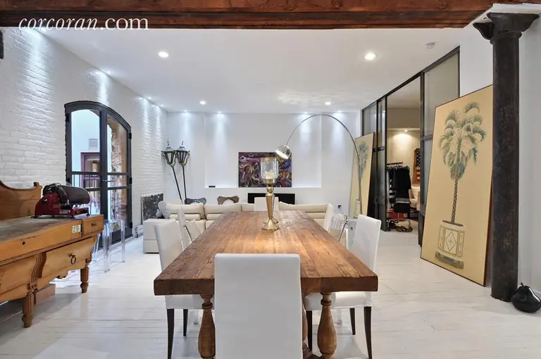 $2.88M Tribeca loft has glass and steel doors from City Hall and closets from heaven