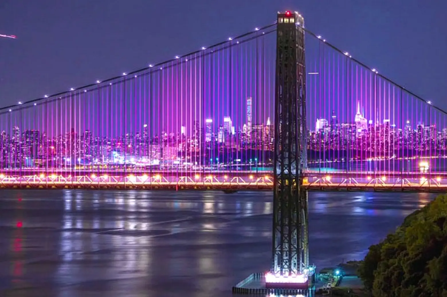 Governor Cuomo reveals new details about LED light shows coming to NYC bridges and tunnels