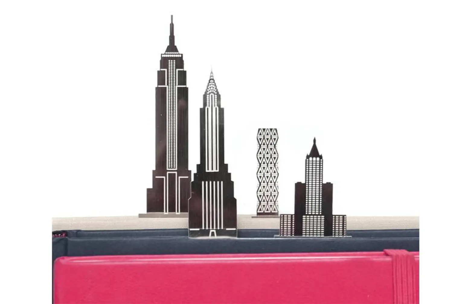 Awesome bookmarks shrink four famous NYC buildings to 1:5000 in scale