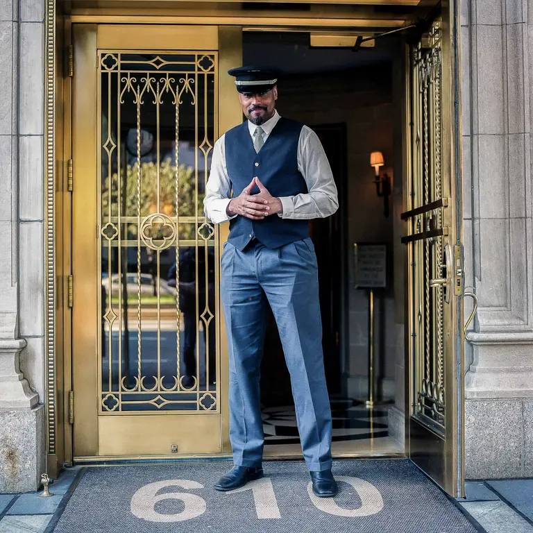 The Urban Lens: Sam Golanski gives Park Avenue doormen their moment in the spotlight