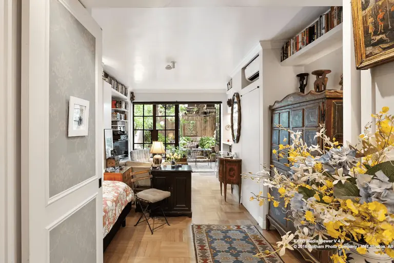 Greenwich Village studio with wall of windows and private backyard gets a price chop to $995K
