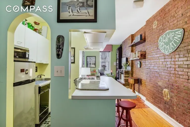 Charming $615K slip of a West Village co-op shuns the generic box