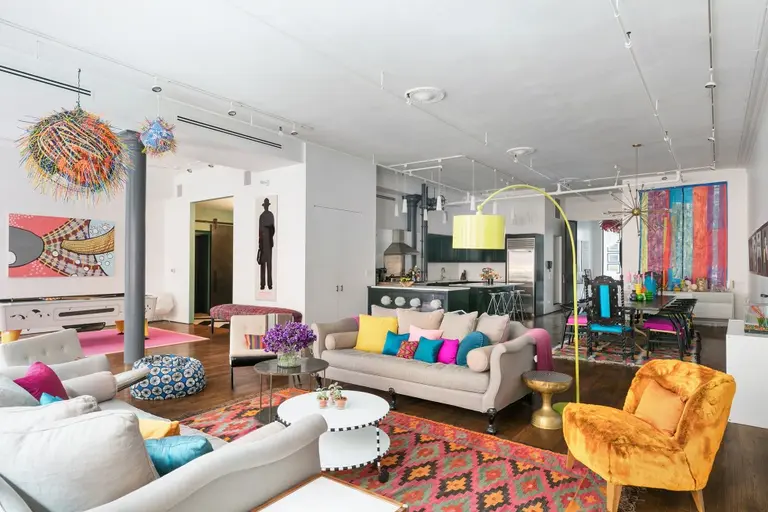 Thrillist co-founder Ben Lerer lists colorful, pop art-filled Soho loft for $7.4M