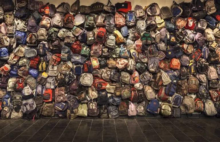 Exhibit of migrants’ belongings shows the toll of seeking a new life