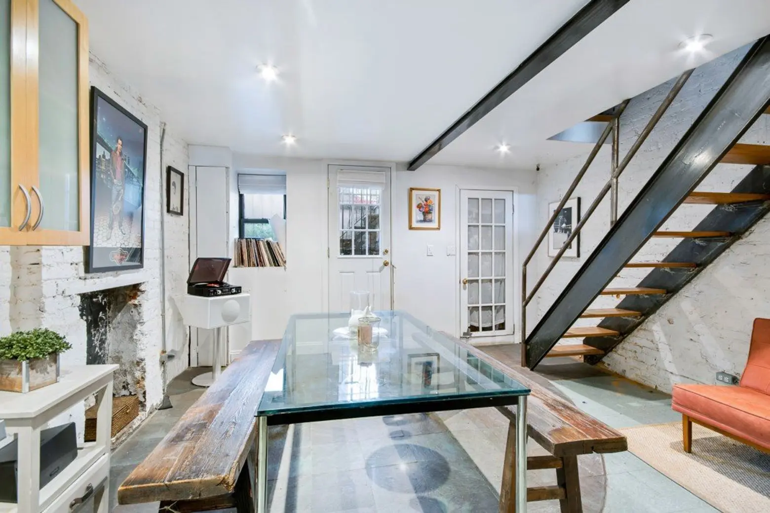 This brick townhouse with romantic backyard and guest house asks $1.495M in Gowanus