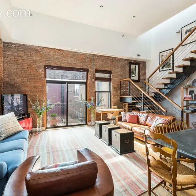 $2.649M penthouse loft boasts 25-foot ceilings and two terraces in ...